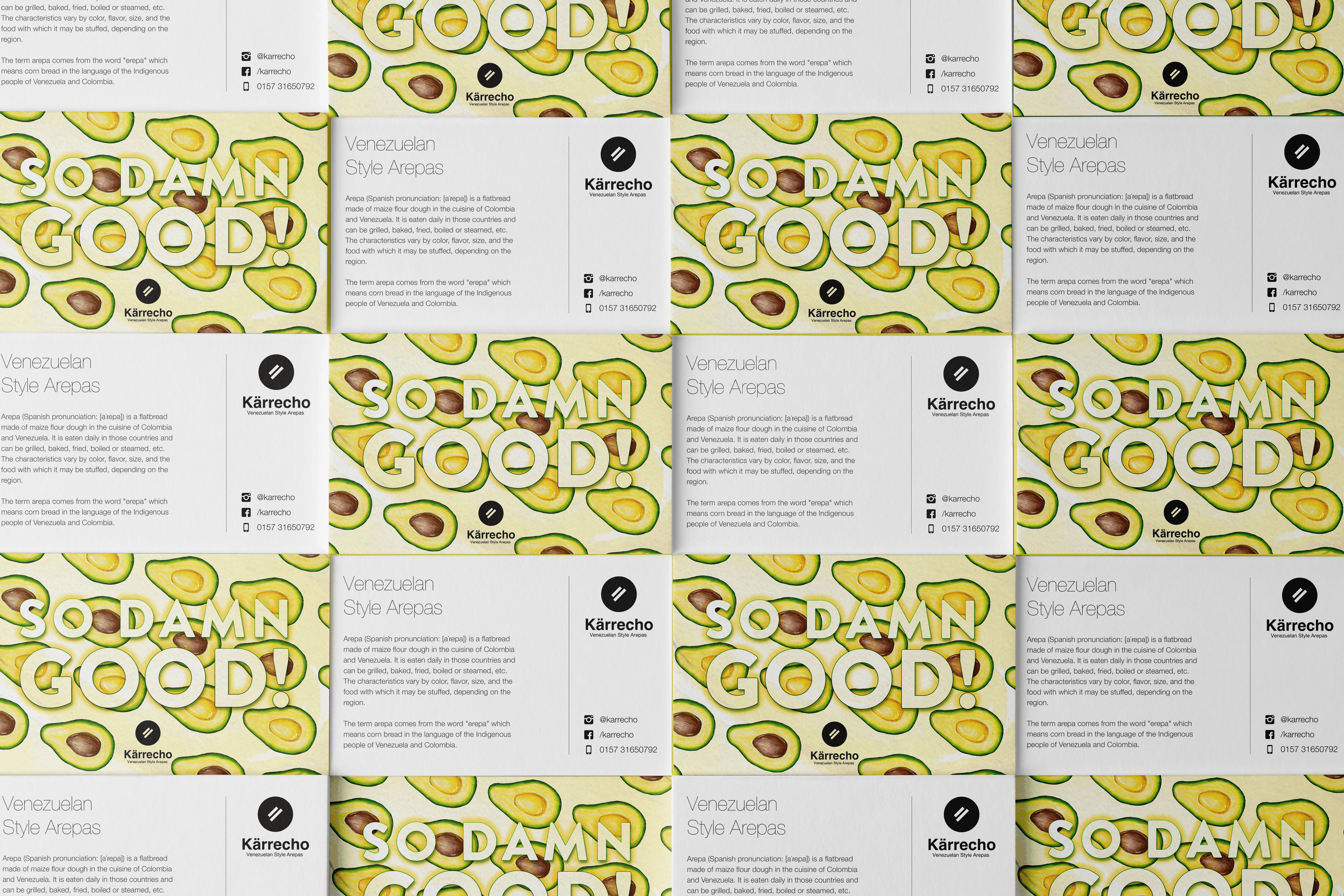 K&auml;rrecho postcard mockup